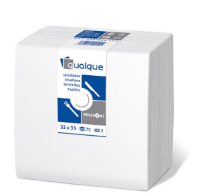 14350 - Servilletas de papel 33x33 MicroCel Blanco