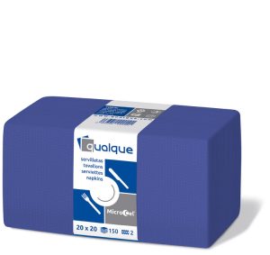 14605 - Servilletas de papel 20x20 MicroCel Azul